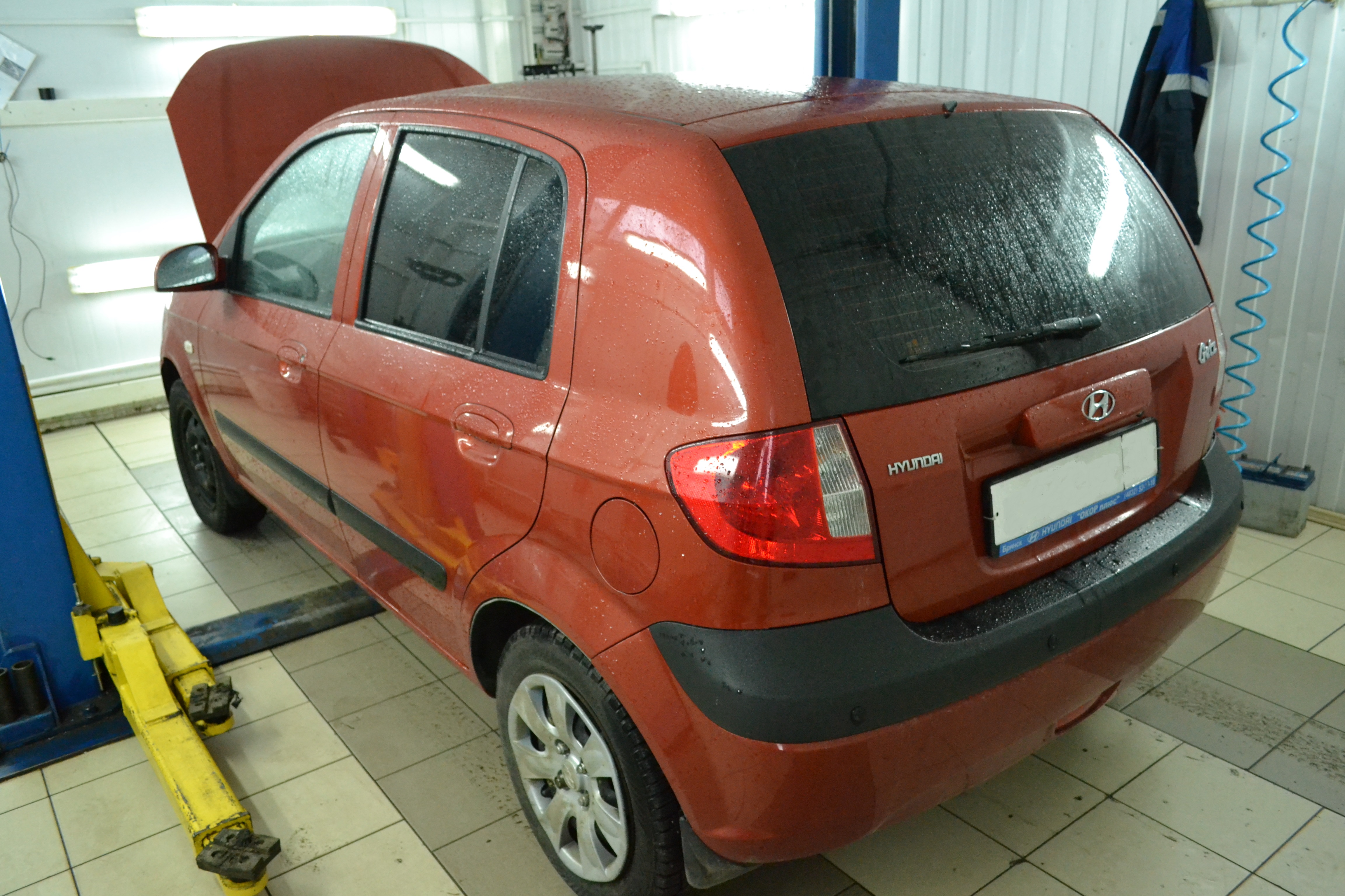 Диагностика АКПП Hyundai Getz