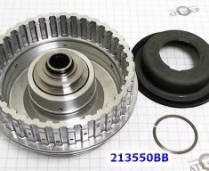 Барабан (Drum) 4-5-6 c ретейнером нов. образца, 3-5 reverse, 2-ого поколения, 6T40/ 6T45 2008-Up, (заказывать с суппортом 213634B-EM), (для установки, требуется поршень 4-5-6 нового образца) 213550BB-EM