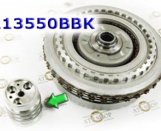 Барабан (Drum) в сборе сцеплений 4-5-6, 3-5/Reverse (Direct), 6T40/ 6T45 2 поколение (суппорт на 3 кольца) 2008-up (с суппортом в комплекте) 213550BBK-RB