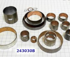 Комплект (14 шт) биметаллических втулок, A4LD/4R44E/4R55E/5R55E, Bushing Kit, 1990-Up 243030B
