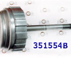 Барабан сцепления Форвард&Директ, Forward&Direct (C1/C2) Clutch Drum с входным валом AW55-50SN [диаметр вала 22,2 мм x 279,4] 7 отверстий на валу, 2002+ ОЕМ.