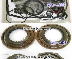 Мастеркит 4L60E 1993-96 (комплект прокладок и сальников, всех фрикционов и стали) Master Kit - 215007A-AL